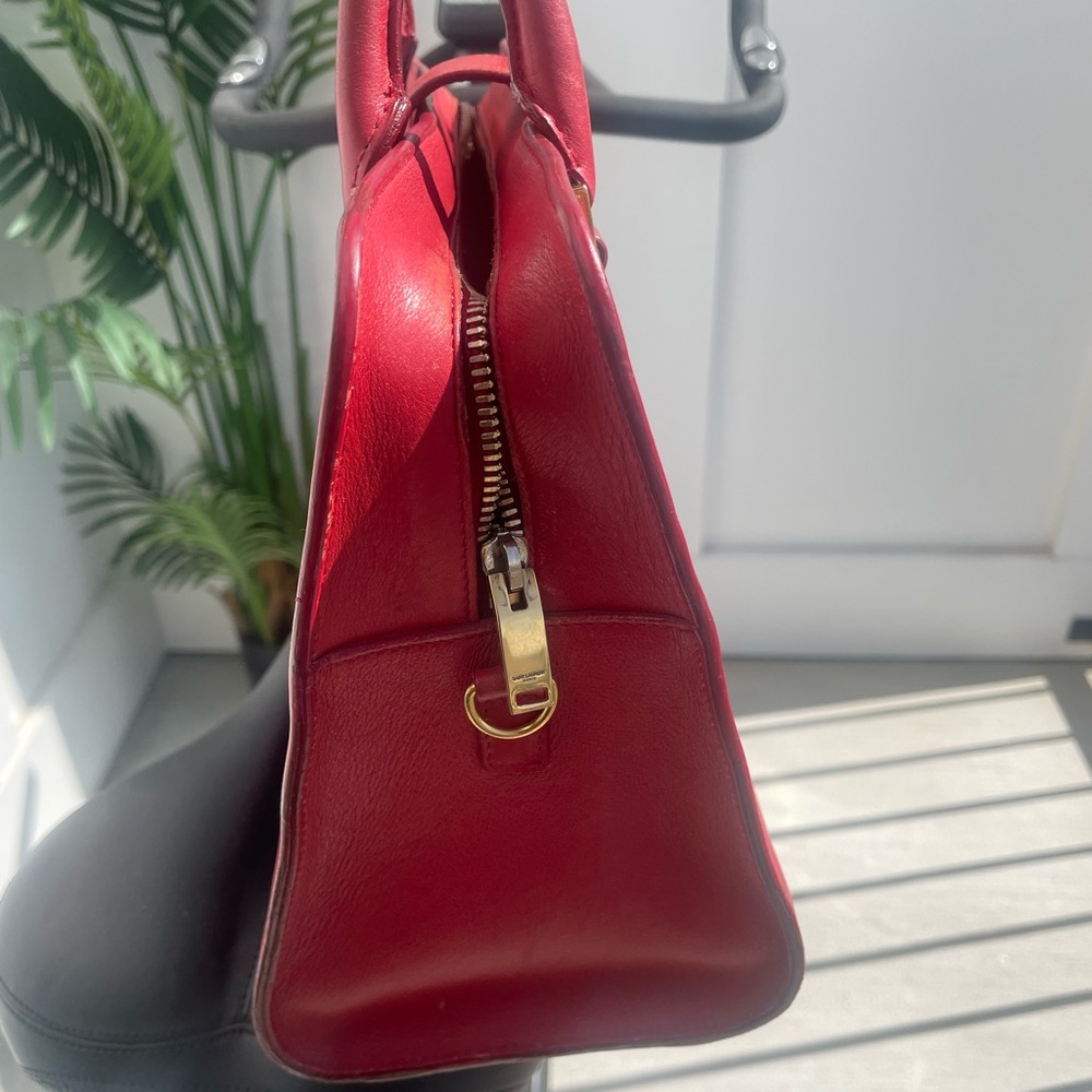 Yves Saint Laurent Scarlet Satchel - Picture 3 of 10